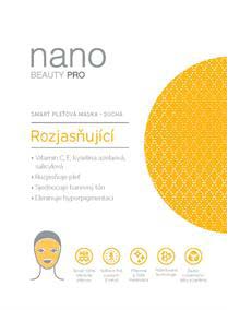 Suchá nanovlákenná maska - Rozjasnění - 1 ks
